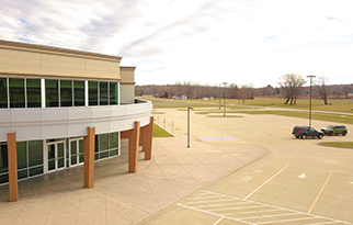PARKING LOT AND FRONT ENTRANCE PARKING LOT AND FRONT ENTRANCE